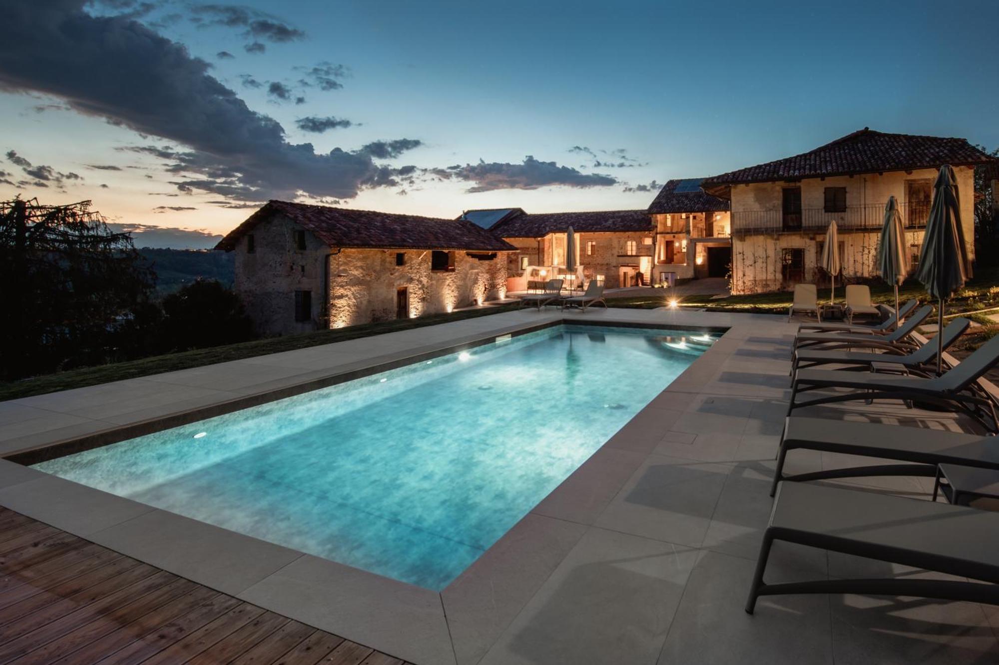 Villa Relais Chiarene Novello Exterior foto